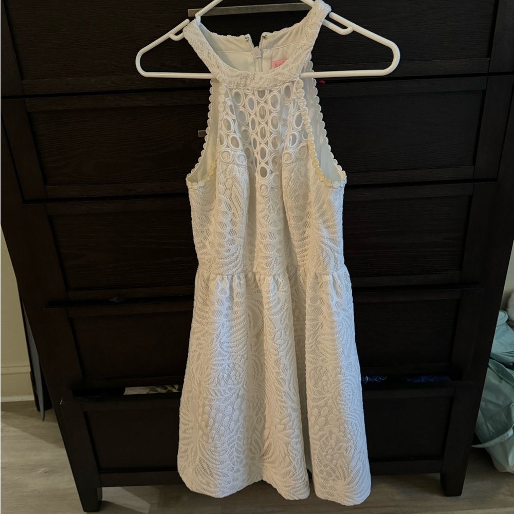 Lilly Pulitzer white summer dress size 0